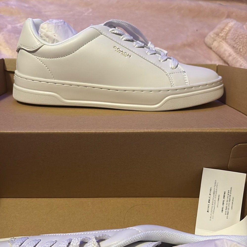 Coach High Line Optic White